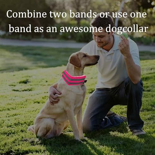 Reflective Bands for Arm - color: Pink
