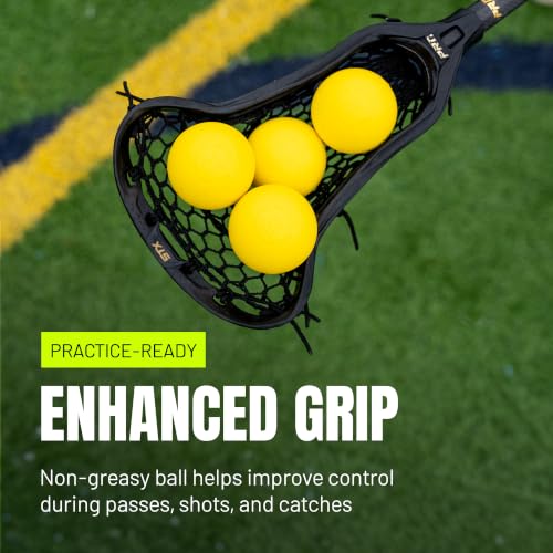 PEARL X Greaseless Lacrosse Balls by Guardian Innovations - Official Ball of NCAA Championships - Meets NOCSAE Standards and SEI/NCAA Certified - color: Orange, size: 20 Pack