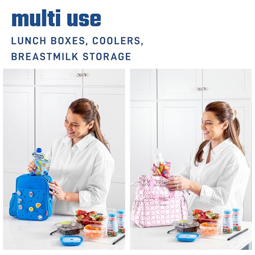 Fit & Fresh Cool Coolers Soft Ice Packs for Lunch Bags & Coolers, 2pk - color: Gummy Bears (2 Pack)