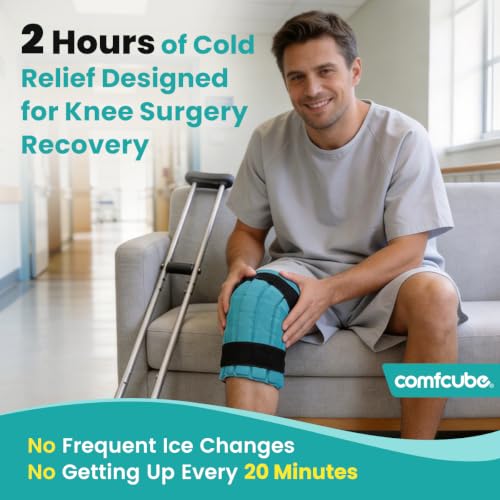 Ice Pack for Knee Pain Relief, 2 Hours Long Lasting Cold Therapy - style: Knee