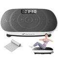 MERACH CV30 Pro Curved Vibration Plate Exercise Machine, Powerful & Quiet - color: Black White