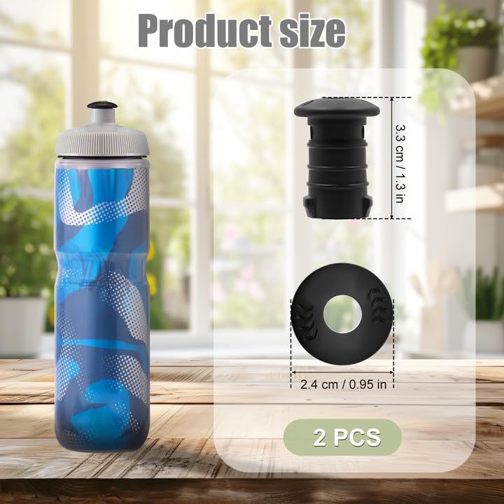 2pcs Water Bottle Mouthpiece Replacement for Polar Bottle Sport 20oz 24oz
