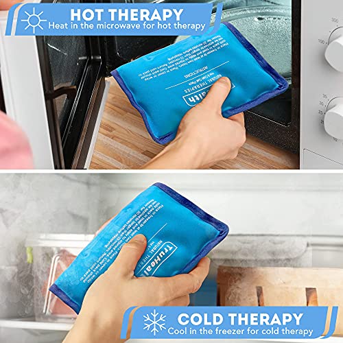 Gel Ice Pack, Hot and Cold Therapy, Small, Blue, 2-Count - style: Small (2 Per Pack)