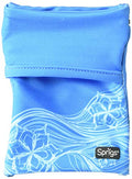 Sprigs Wrist Wallet Running Wristband Pocket for Keys Cards Cash ID Phone - color: Blue Surf