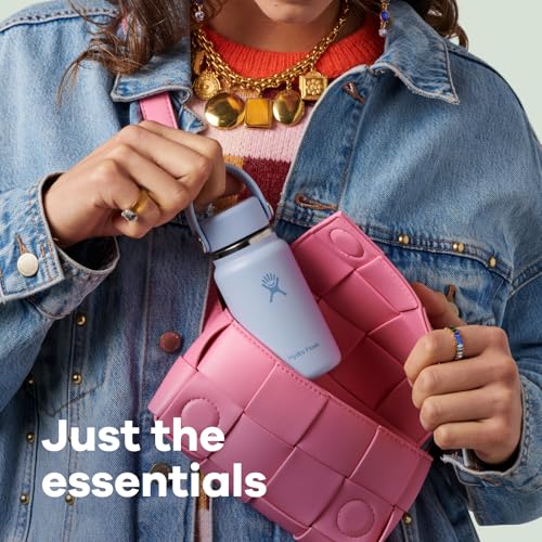 Hydro Flask Micro Bottle - Leak Proof Purse or Pocket Flask - Insulated Mini Water Bottle 6.7 Oz Aloe - color: ALOE