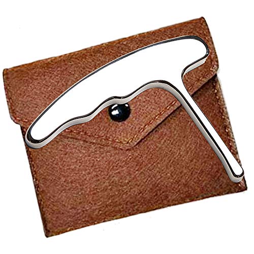 Stainless Steel Trigger Point Massage Tool-Deep Tissue Massage- Reflexology Acupressure Massage Tools for Myofascial Release Relief Pain