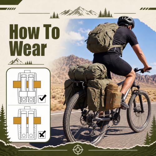 Shappy 3 Pcs Molle Dump Pouch - color: Black, Mud, Military Green, style: Bottle Pouch