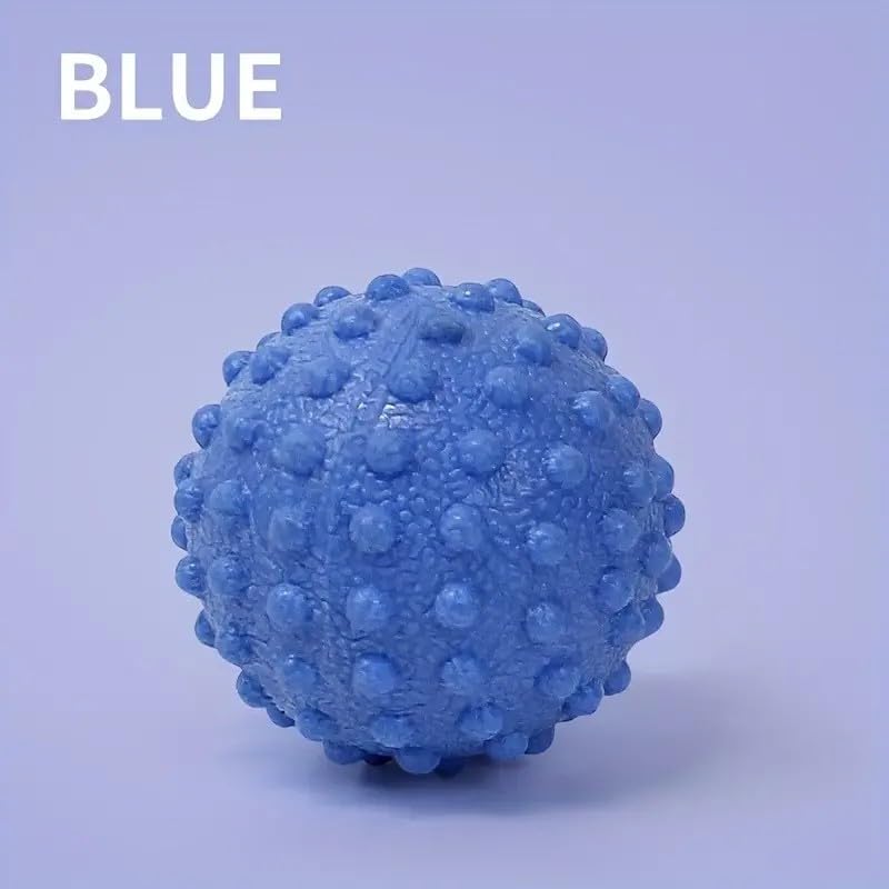 1pc Myofascial Release Massage Balls for Trigger Point, Yoga, and Pilates - Relieve Muscle Tension and Improve Flexibility Blue - color: Blue