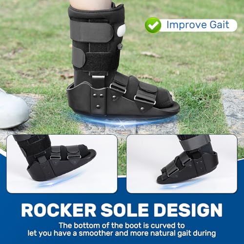 kefit Walking Boot Fracture Boot for Broken Foot, Sprained Ankle-Medium - size: Medium