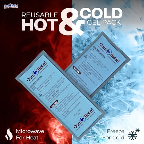 Large Reusable Ice Pack for Back Pain, Knee & Shoulder Surgery Recovery - 11" x 12" Hot/Cold Flexible Gel Compress - Customizable: Can Be Cut into Two 5.5" x 12" Packs