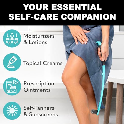 bearback Long Handle Lotion Applicator for Back, Legs & Feet, Women/Men