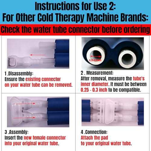 Replacement Pad for Cold Therapy Machine, Full-Coverage XL Pad