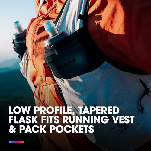 HydraPak SoftFlask Speed Compressible Soft Flask 2-Pack (500ml, Malibu) - style: *New* 500ml 2-pack