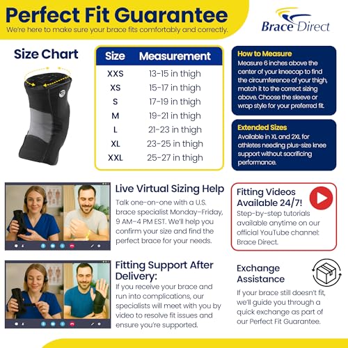 Brace Direct Breg FreeRunner Knee Brace - Runner's Knee Support L1820 - size: XL, style: Left