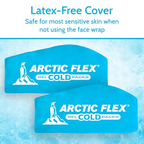 Arctic Flex Gel Replacement Packs - Ice Packs Reusable for Face Ice Brace - size: Face