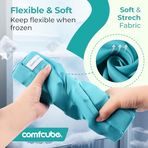 Neck Ice Pack Wrap for Cervical Pain, 2 Hours Long Lasting Cold - style: Neck