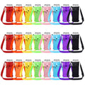 Mumufy Water Bottle Sling Holders Crossbody with Zipper Pouch Strap