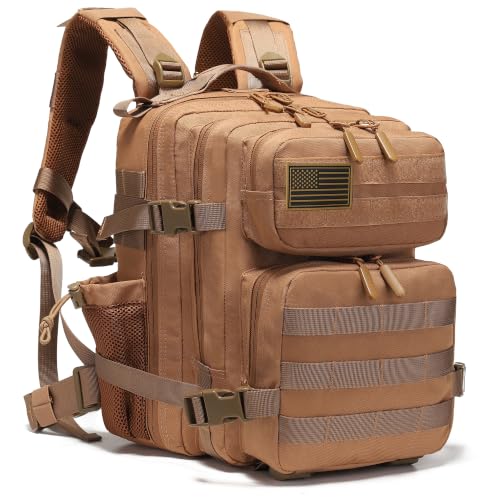 9L/20L Mini Backpack for Men and Women, Small Backpack for Gym Hiking Travel Sports Running - color: 20l-brown