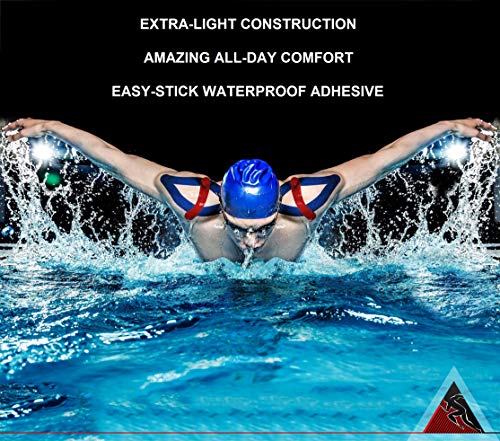 Original Kinesiology Athletic Tape. Professional Sports Tape for Ankle Wrist Knee Shoulder Muscles Joints. Latex Free, Waterproof, Stretchy, and Gentle on Skin. Up to 115 ft/Roll - color: Beige - Precut
