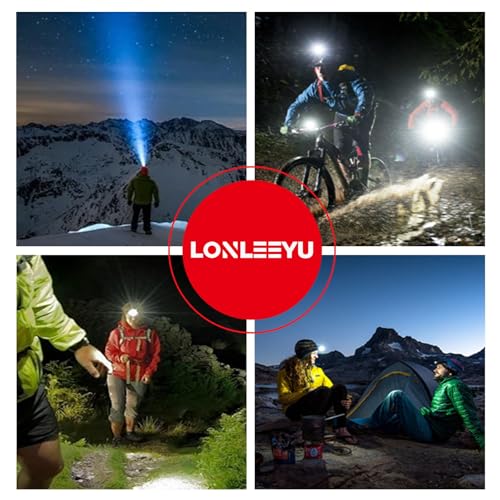 LED Headlamp Rechargeable, 2Pack Super Bright Headlight Flashlight - size: 2 Pack