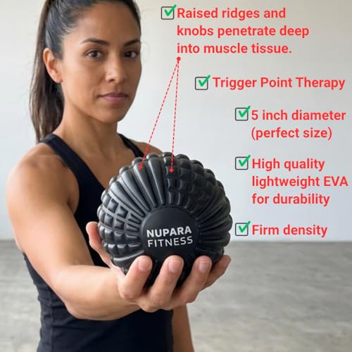 Massage Ball for Myofascial Release | Fascia Massage Ball - color: Blue