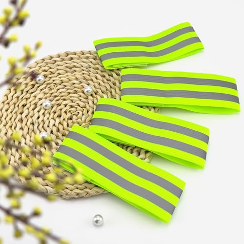 BlingKingdom 4 PCS High Visibility Reflective Running Gear