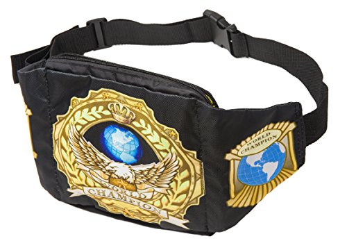 Funny Guy Mugs Championship Belt Fanny Pack, Waterproof Bum Bags for Women with Two Compartments, Crossbody Waist Bag Pack, Belt Bag for Travel Walking Running Hiking Cycling - color: Championship Belt