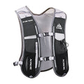 AONIJIE Running Vest Hydration Backpack 5L Unisex Trail Water Lightweight - color: Black and No Water Bladder