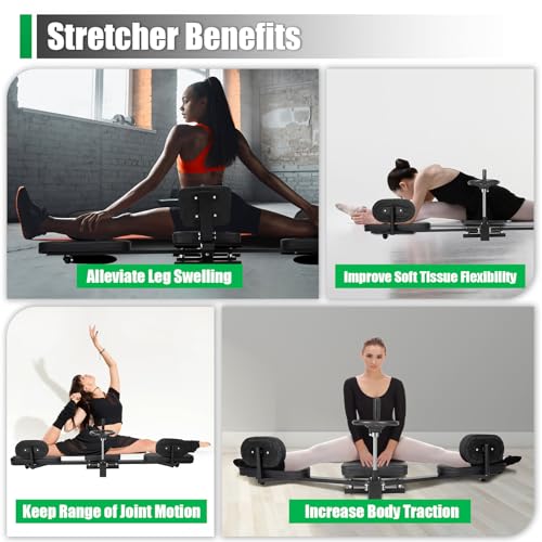 Hip Stretcher for Flexibility Stretching Equipment - color: Black-220lbs