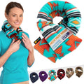 SunnyBay Microwavable Heating Pad, Neck and Shoulder Wrap, 26 inch, Canyon - color: Canyon