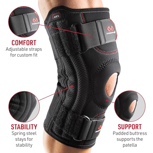 McDavid Knee Brace, Knee Support & Compression for Knee Stability, Patella Tendon Support - size: Medium