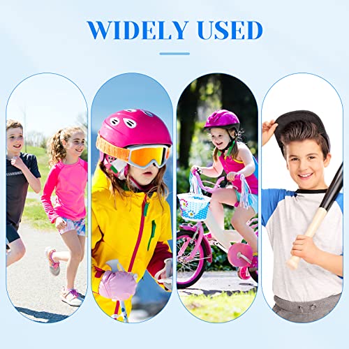 Haysandy 4 Pcs Kids Ankle Brace Support, Black, Dark Blue, 10-15 Years - color: Black, Dark Blue, size: 10-15 Years