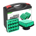 Agrieyes W02 Magnetic Flashing Lights, Wireless Strobe Lights, Green - color: Green
