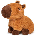 Happy Fuel Capybara Microwavable & Weighted Stuffed Animals -1.5 Lbs Unscented Heating Pad for Period Cramps Pain Relief and Anxiety, Cute Capybara Plush Toys Gifts for Women Girls Adults and Kids - color: Capybara