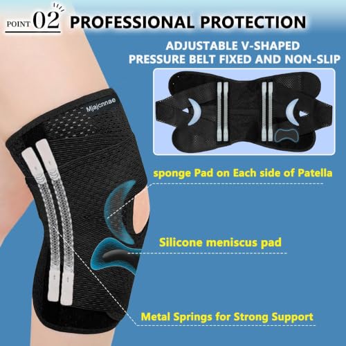 Knee Brace for Women & Men, Knee Brace for Knee Pain, Meniscus Tear,
