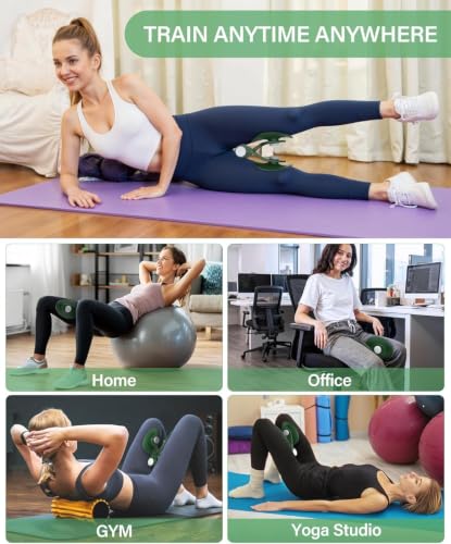 Karmyx Hip & Pelvis Trainer | Thigh Master and Inner Thigh Exercise Equipment | Pelvic Floor Exerciser Device | Training Tool | for Home, Gym, Fitness, Workout, Stretcher | for Men & Women