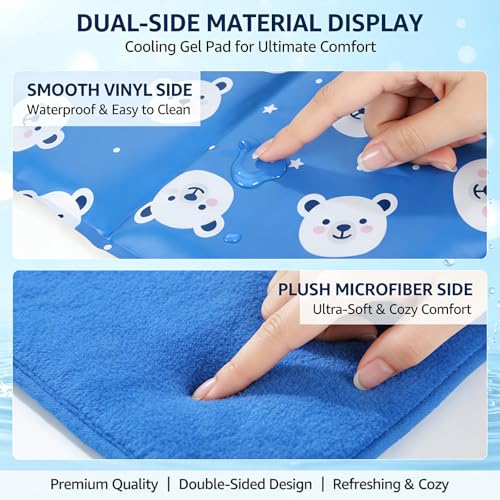 Large Gel Ice Pack for Injuries Reusable, Flexible Hot Cold Therapy Pad for Hip, Back, Knee, Leg, Soothing Pain from Bruises & Sprains, Muscle Aches, Relief for Surgery, Back Pain