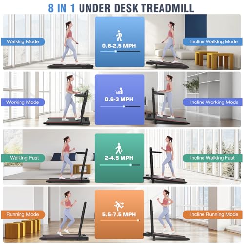 ANCHEER Treadmill - color: Black