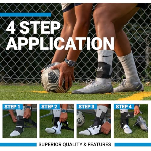 BioSkin Ankle Brace for Plantar Fasciitis, Tendonitis & Sprains TriLok - size: Medium