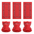 Face Mask Multi Bandana Neck Gaiter Seamless Magic Headband Outdoor Face Scarf for Dust Wind and UV Resistance - color: No1c