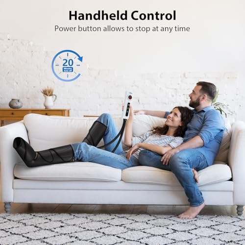 CINCOM Leg Massager for Circulation and Pain Relief - style: No Warm