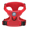 PoyPet Mesh Dog Harness, Reflective Breathable Puppy Vest for Small Dogs - color: Red, size: S