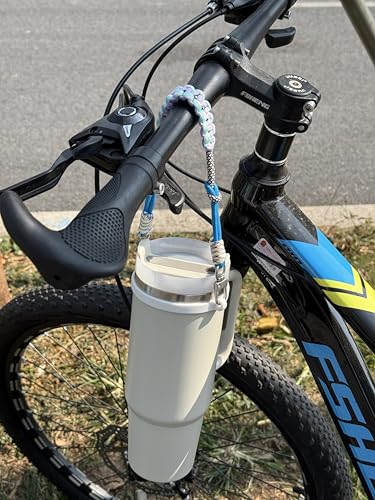 Outman Sport Water Bottle Handle Strap Holder Sling Cup Handle - color: Blue and Purple