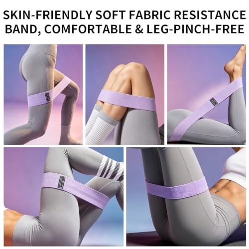Resistance Bands for Working Out with Exercise Bands Guid - color: Purple