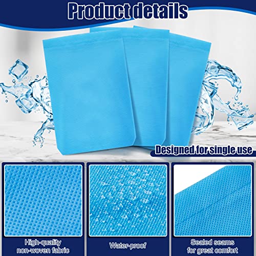 Tatuo 50 Pcs Disposable Ice Pack Sleeves Hot Cold Compress, 5 x 6 Inch - size: 5 x 6 Inch