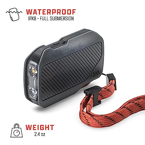 AMPEX Rechargeable Flashlight | 300 Lumen LED Flashlight, Waterproof, Red Mode, USB-C, Essential Camping Accessories with Tactical 200h Runtime - style: 300L Rechargeable Flashlight
