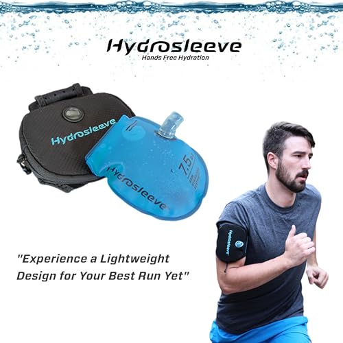 Hands-Free Hydration Pack for Runners – Perfect for 5K, 10K & Marathon | Anti-Slosh Arm Sleeve, Therma-Cool Insulated | Trail Running & Triathlon