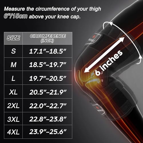 NEENCA Professional Knee Brace, Hinged Knee Support for Women & Men Relief - size: Medium