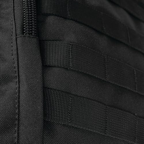 FOX OUTDOOR PRODUCTS Advanced 3-Day Combat Pack | 69L Tactical Backpack w/Dual Hydration Ports, Compression Straps & Storage - color: Black