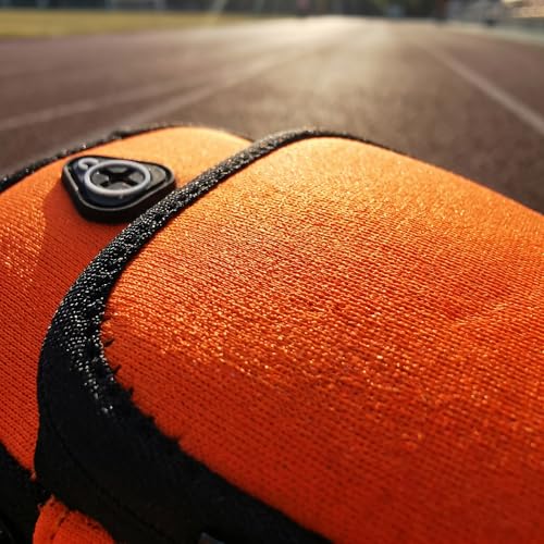 Cell Phone Holder Arm Bag for Running Mountaineering Footing Cycling Gym Sports Lightweight Double Layer Large Capacity Wrist Bag with Headphone Cable Hole (Black)